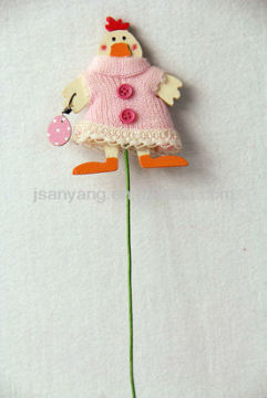 easter twig cutting decoration