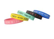 Advertising Bracelet Silicone Soft Band