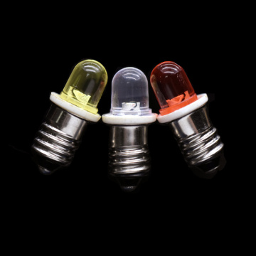 E10 Miniature Screw Bulb 4.5V Signal Yellow Bulb