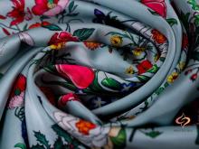 50D Poly Printing Satin Chiffon