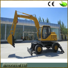 mini whell backhoe
