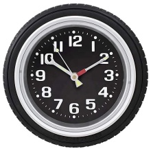 Black Tire Theme Wall Clock - Modern Art Decor Gift