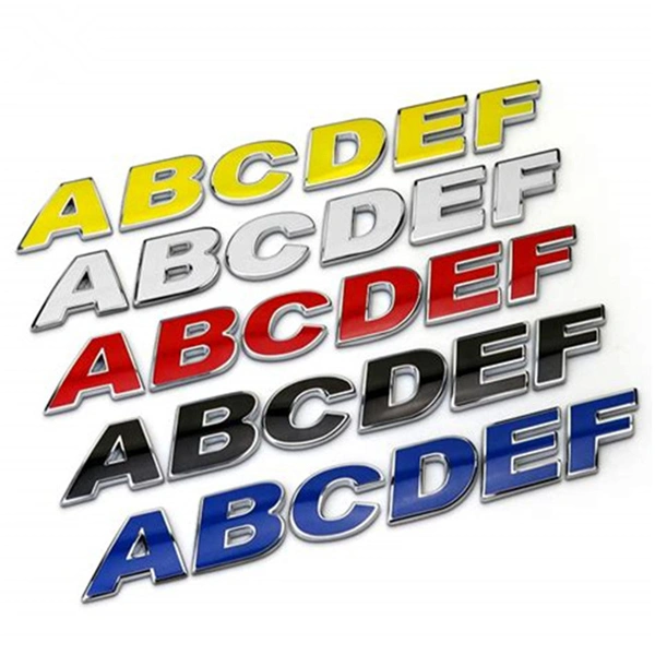 Customized Chrome Car Emblem Badges with ISO/Ts16949 Certified