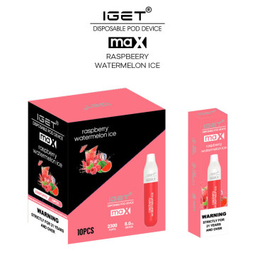 Vape Max desechable obtengo 2300 inhalaciones