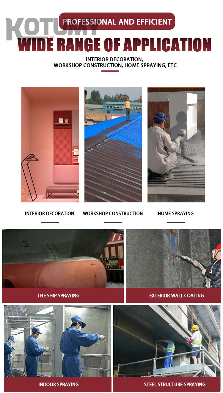 110V 220V Wall Spraying Machine Latex Paint Paint Coating Airless Spraying Machine