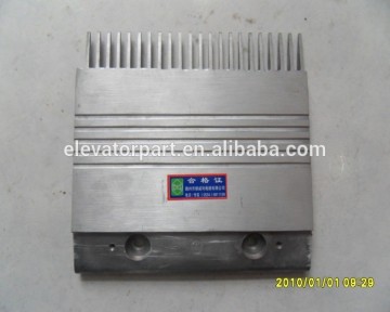 22-teeth aluminum comb plate for sidewalk, kone escalator comb(left)