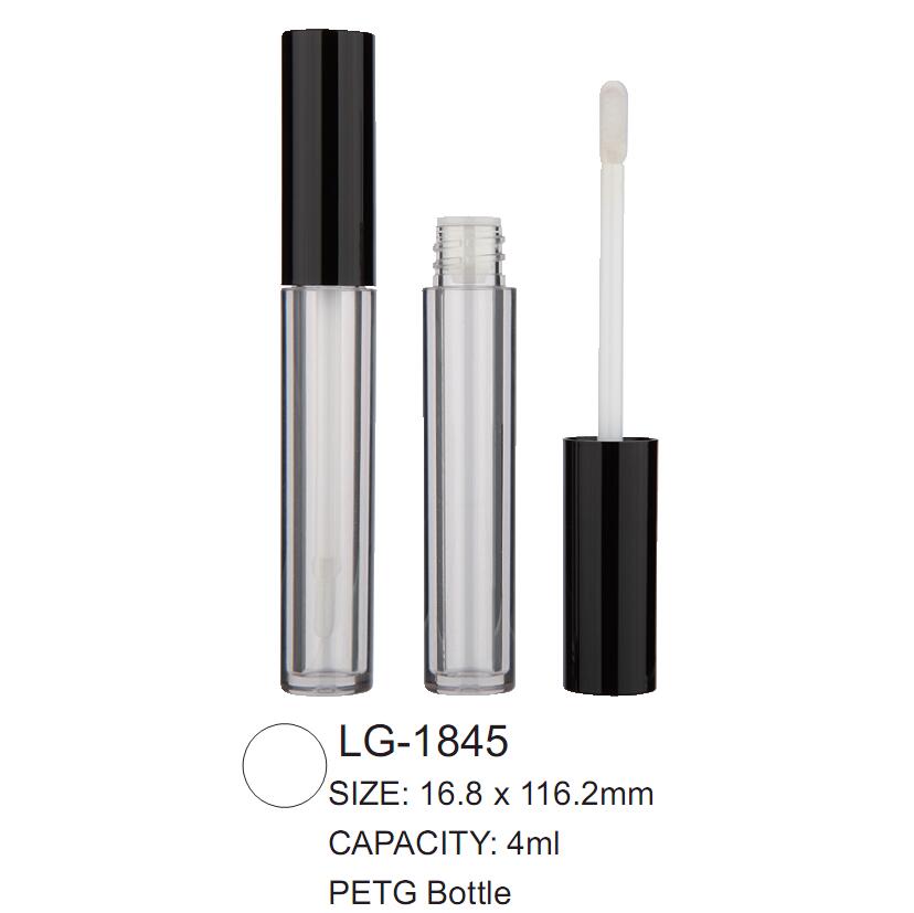 Lip gloss bundar kosong dengan botol PETG LG-1845