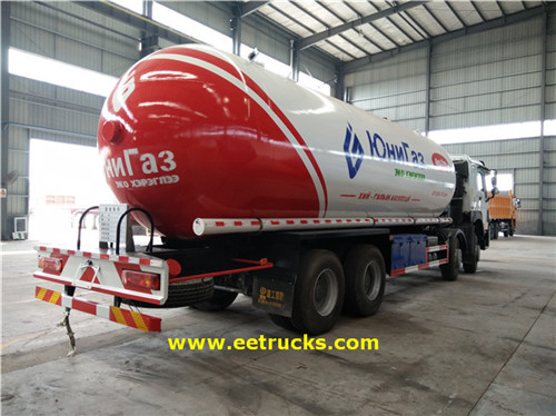 Sinotruk 35.5 CBM LPG Usafirishaji wa malori