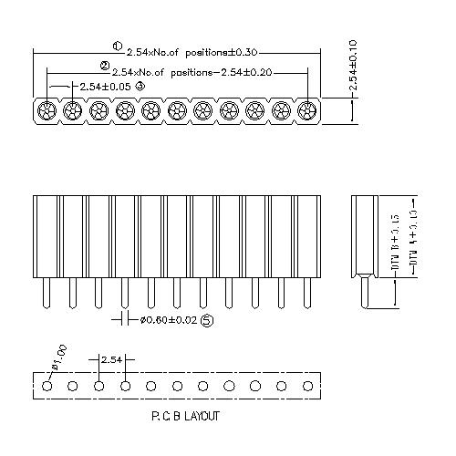 MFHES-XXXX12 Machined Socket connectors 2.54 MFHES-XXXX12 Machined Socket connectors 2.54