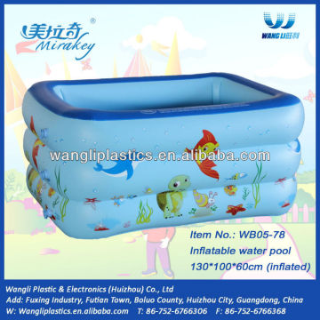 2014 New Plastic Baby Swimming Pool Inflatable Pool Plastic Pool