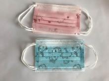 Cartoon Disposable Spring Kids Fabric Face Mask