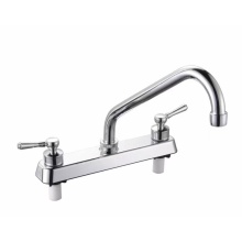 Robinet de chauffe-eau instantané 110v Argent Blanc Chrome Robinet de lavabo Distributeur d&#39;eau Robinet Chaud Froid