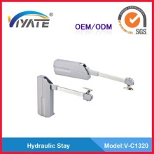 Heavy duty lid stay with soft closing