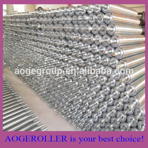 gravity steel with zinc roller