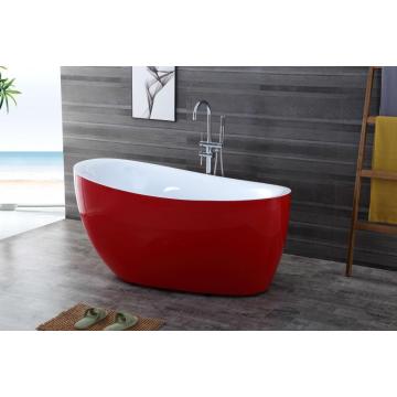 a bathtub is filling with water beach bench