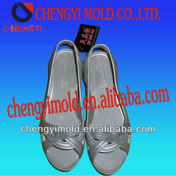 airblowing used shoe mold