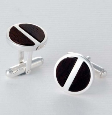 Make Custom Men Shirt Cufflinks Metal Silver 925 Cufflinks