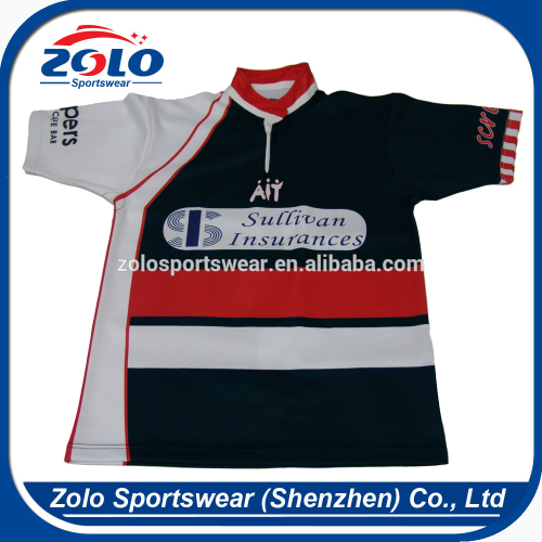 Cheap custom designed sublimation mens rugby league jerseys