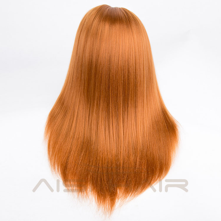 Aisi Hair 2018 New Arrival Soft Blonde Synthetic Hair Training Mannequins Head for Salon Practice