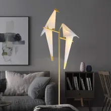 Modern Nordic Gold Crane Decorative Lamp