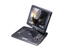 1024 * 600 Pixels Portable Multimedia Dvd Player With 10 Inch Swivel Screen