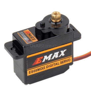 EMAX ES08MDII Digital Servo 12g 2.4kg High-Speed Mini Metal Gear