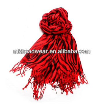 digital print custom design cotton scarf