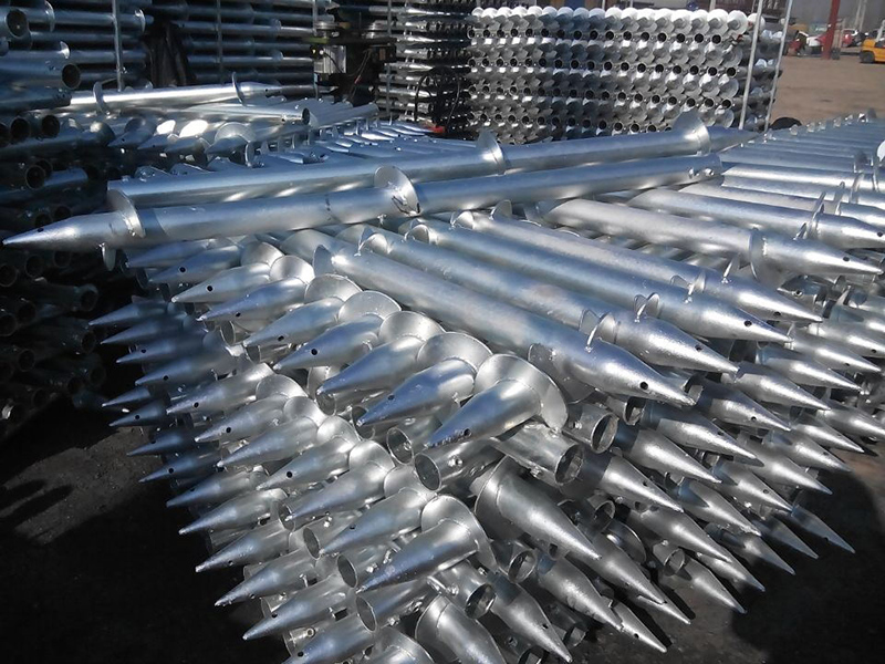 Helical Screw Pile Foundation Helical Anchor