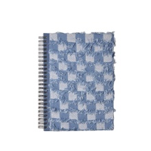 Customizable Hardcover Fabric Spiral Binding Notebooks for Students