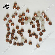 DMC rhinestone flat back crystals ss16 Tea smoked topaz color