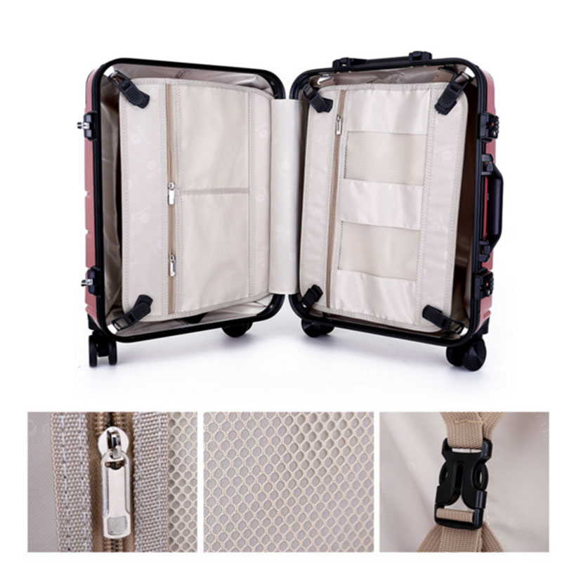 Polyester fibre trolley bag 