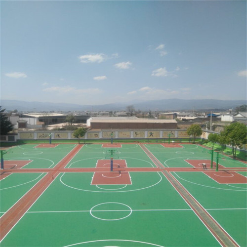 Baloncesto de baloncesto al aire libre baldosas modulares al aire libre piso