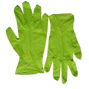 Disposable Household Red Food Grade Nitrile Synthetic Gloves Powder Free Cleaning Nitrile Exam Gloves