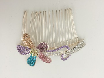 Hair Accessory, Flower Crystal Comb Fashion Hair Accessory, Hair Jewelry 2015 Wholesale PT1508