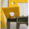 Yellow Plastic ABS Square Washer