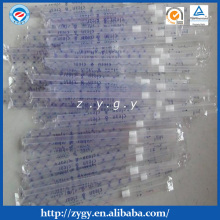 clear color printed flexbile bar straw