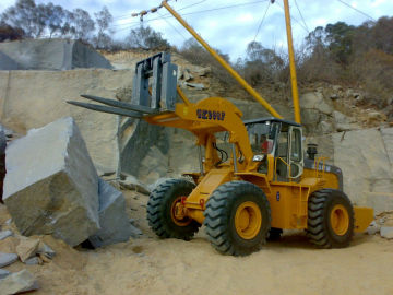 16ton stone fork loader GK956F with CE