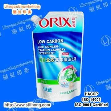 Liquid Detergent Packaging Pouch