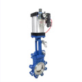 Flange Connection Type Pneumatic Knife Gate Valve