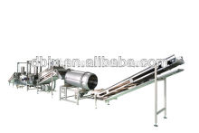 chips machine industrial continuous crisp chips frying machine