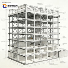 High-quality Multi-storey Steel Building Projects