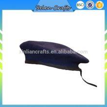 Customized Design Navy Wool Berets For Men