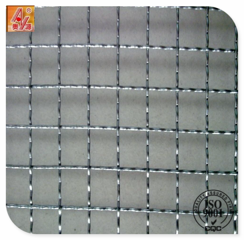 light duty stainless steel crimped wire mesh, square wire mesh (30 years factory )