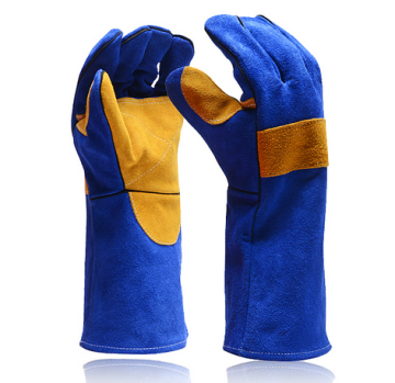 Cowhide Safety Leather Welding Protection Gloves