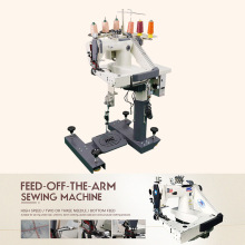 Máquina de costura industrial FOA de três agulhas