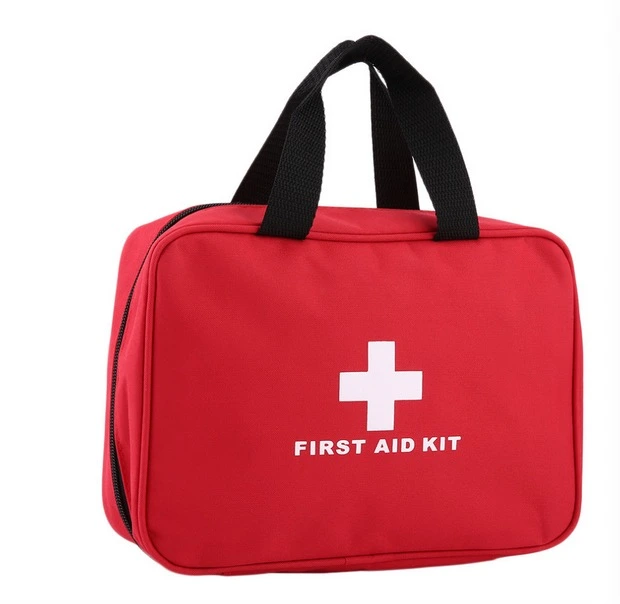 Wholesale 600d Oxford Fabric Portable Family First Aid Bag Waterproof Mini Home First Aid Kit and Customize