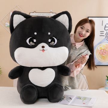 Black Cat Plush Toy - Adorable Black Cat Kitten Doll