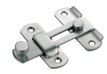 brass home security door guard