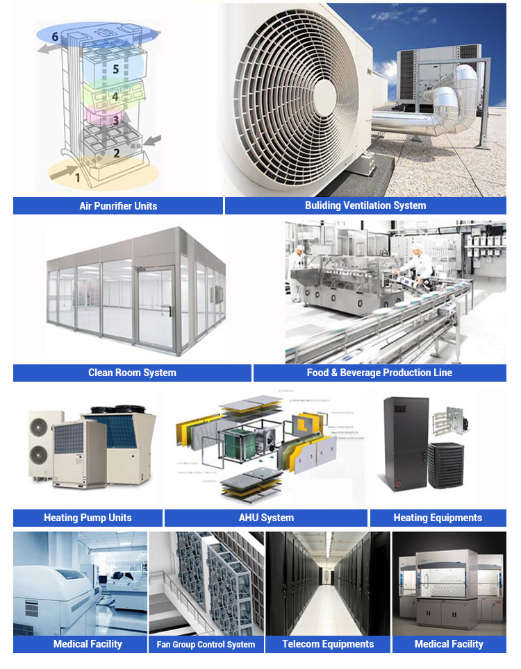 Low Noise cross-flow fan blower horizontal bower fan for cooling , air ventilation