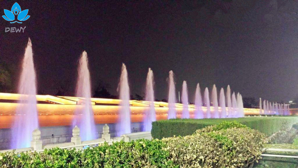 corten steel water feature